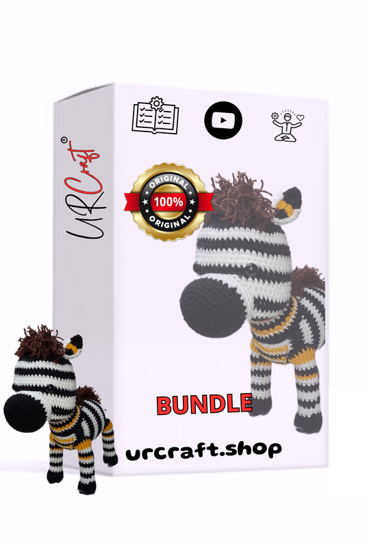 CUTE ZEBRA CROCHET PATTERN